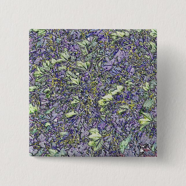 TREES 15 CM SQUARE BADGE (Front)