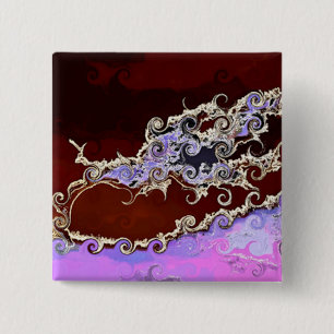 TREES 15 CM SQUARE BADGE