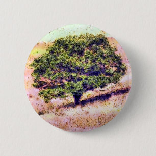 TREES 6 CM ROUND BADGE