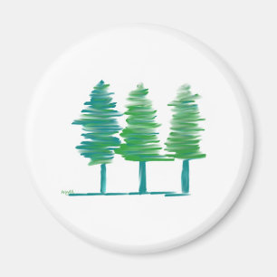 Trees AH2010 Magnet