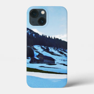 Trees and coniferous forests of the Spitzli hill iPhone 13 Mini Case