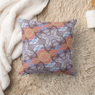TREES AND FIELDS PATTERN   CUSHION
