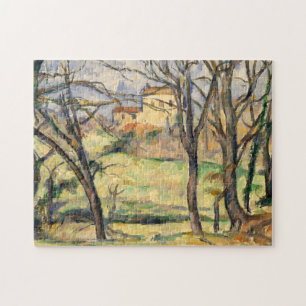 Trees and Houses Near the Jas de Bouffan Jigsaw Puzzle