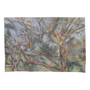 Trees and Road, Post Impressionist Landscape Pillowcase