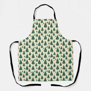 Trees and Snowflakes Apron