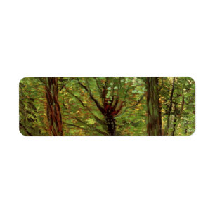 Trees and Undergrowth by Vincent van Gogh