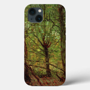 Trees and Undergrowth by Vincent van Gogh iPhone 13 Case