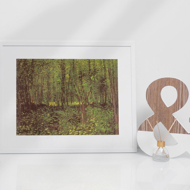 Trees and Undergrowth by Vincent van Gogh Poster (Creator Uploaded)
