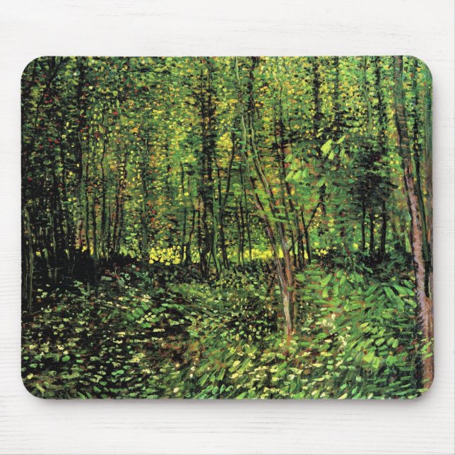 Trees And Undergrowth Mouse Mat (Front)