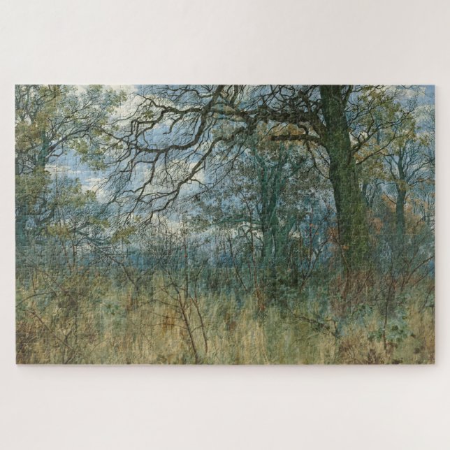 Trees and Undergrowth – William Fraser Garden Jigsaw Puzzle (Horizontal)