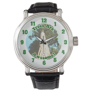 Trees are Awesome Redwood Vacation Logo  Watch