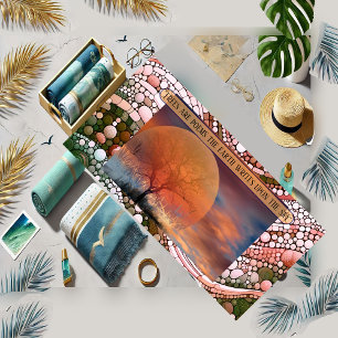 Trees Are Poems The Earth Writes Upon The Sky Fun Beach Towel