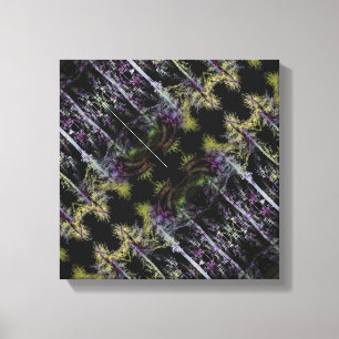 Tree's at Night Canvas Print
