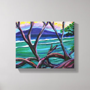 Trees at Thousand peaks Canvas Print