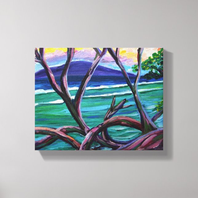 Trees at Thousand peaks Canvas Print (Front)