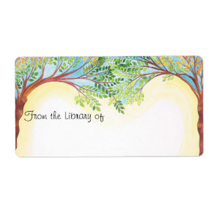 Trees Book plate