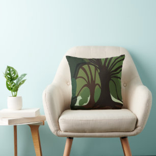 Trees Botanical Nature Cushion