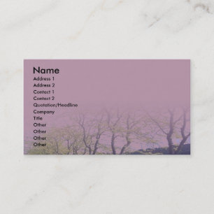 Trees Business Card