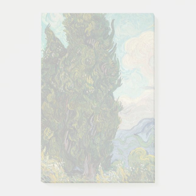 Trees by Vincent Van Gogh Post-it Notes (Front)