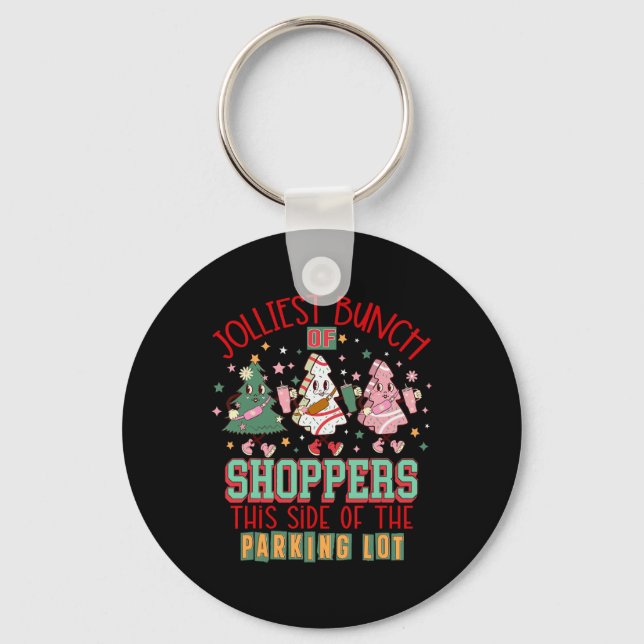 Trees Cake Debbie Friday Jolliest Bunch Of Shopper Key Ring (Front)