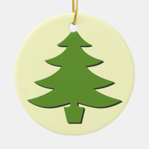 trees ceramic tree decoration