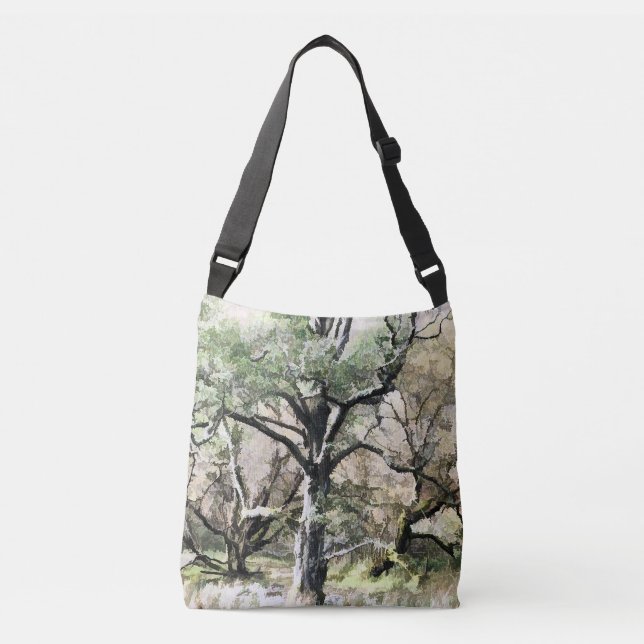 TREES CROSSBODY BAG (Front)