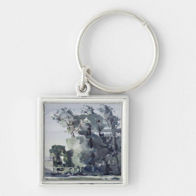 Trees - Dawn Key Ring (Front)