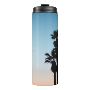 Trees during golden hour thermal tumbler