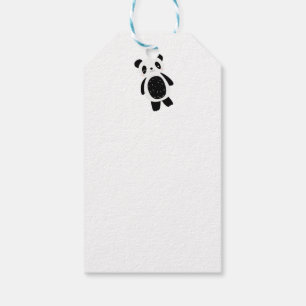 Trees, Flowers, and Panda Bears Gift Tags