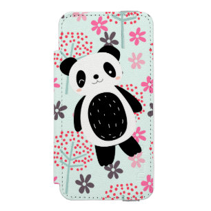 Trees, Flowers, and Panda Bears Incipio Watson™ iPhone 5 Wallet Case