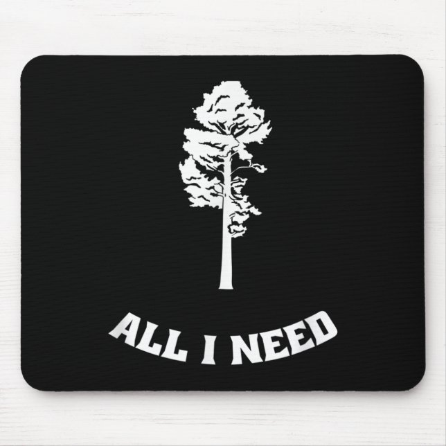 Trees Forest Forest Nature Walking Environmental Mouse Mat (Front)