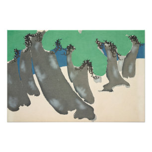 Trees from Momoyogusa–Flowers of a Hundred Generat Photo Print