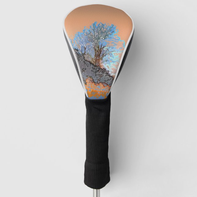 TREES GOLF HEAD COVER (Front)