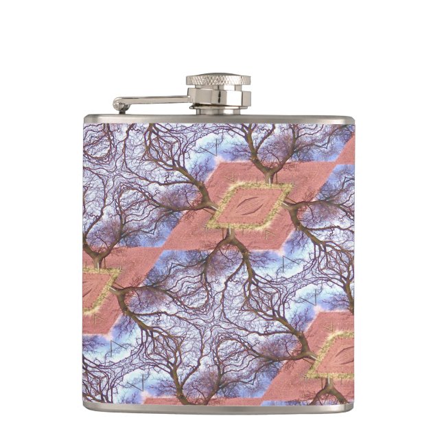 TREES HIP FLASK (Front)