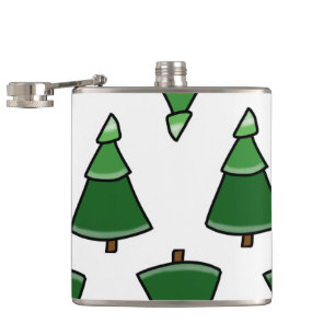 Trees Hip Flask