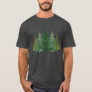 Trees Hugger Tree Lover Happy Nature Friend T-Shirt