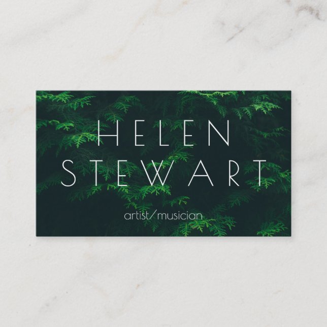 Trees II Business Card (Front)