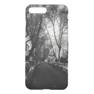 Trees in Belgrano black and white urban picture  iPhone 8 Plus/7 Plus Case