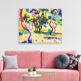 Trees in Collioure   Andre Derain   Canvas Print