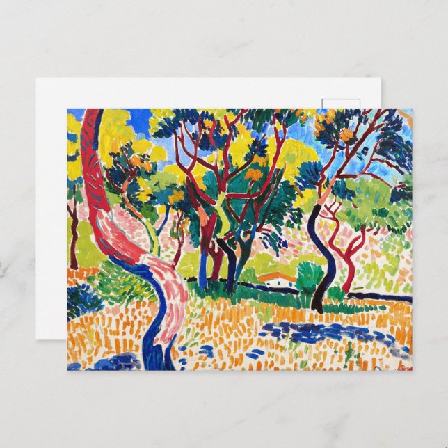 Trees in Collioure | Andre Derain | Postcard (Front/Back)