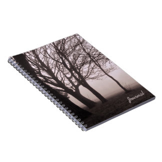 Trees in Fog Cover journal