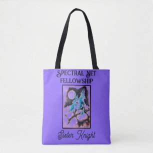 Trees in Moonlight Phone Tote Bag