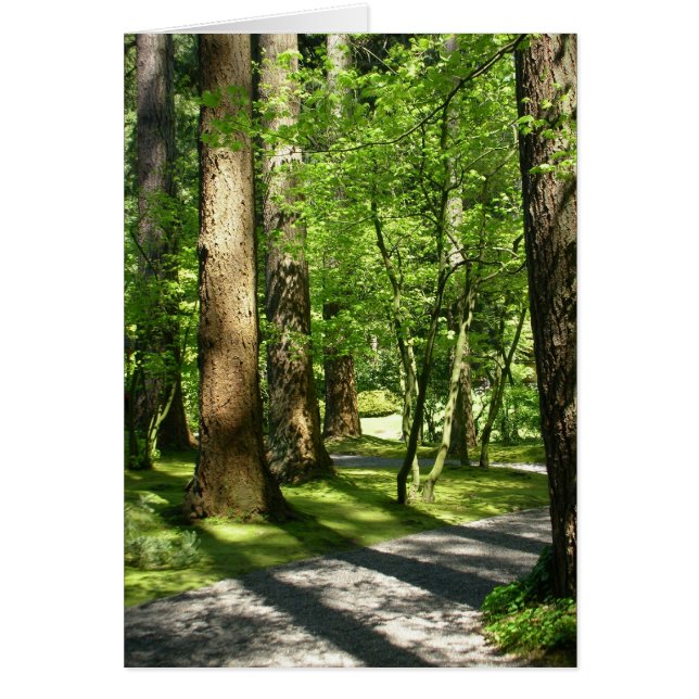 Trees in Nitobe Garden (Front)