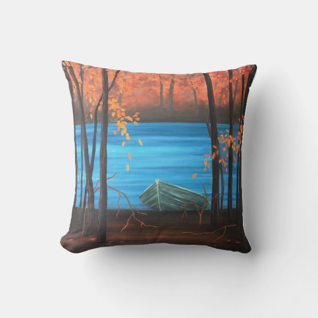 Trees in the Fall Cushion (Front)