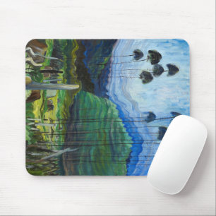 Trees in the Sky, 1939 by Emily Carr Mouse Mat