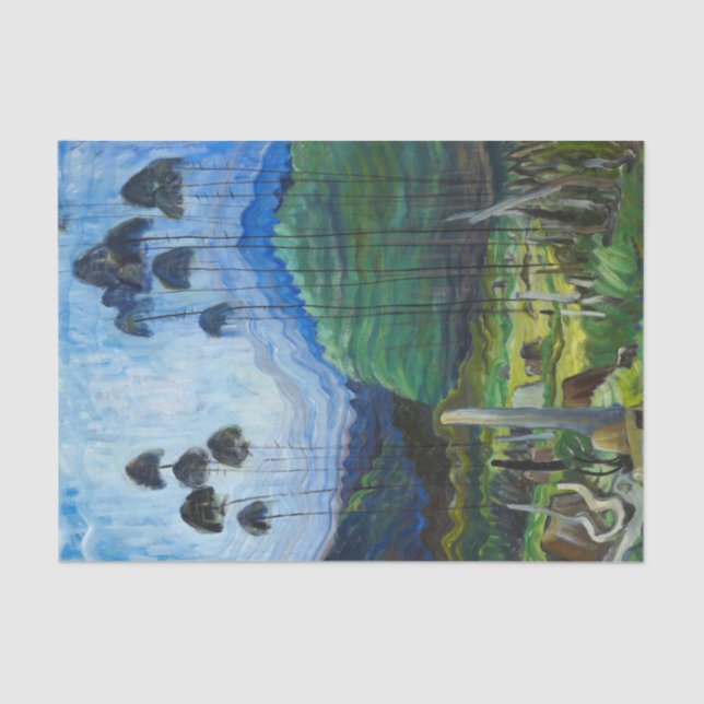 Trees in the Sky, 1939 by Emily Carr Tissue Paper (Front)