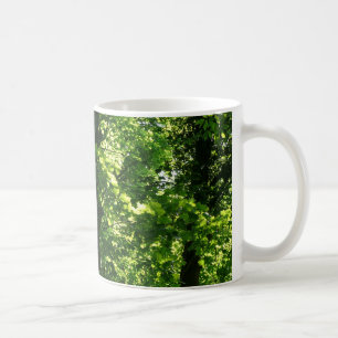 Trees in the Spring. Bute Park, Cardiff. Wales Coffee Mug