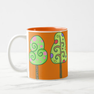 Trees Kawaii Mug