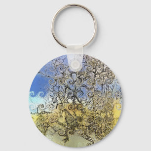TREES KEY RING