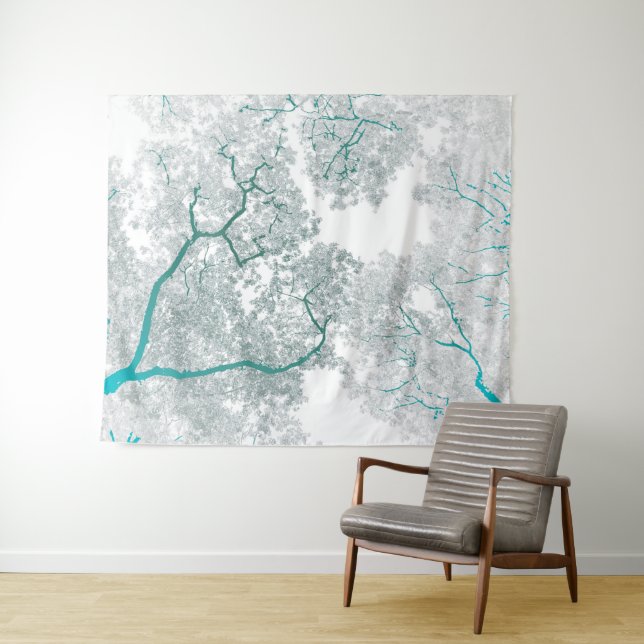 Trees Map 3 Tapestry (In Situ (Horizontal))
